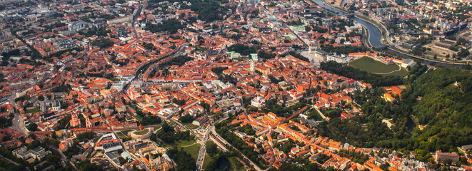 Old town of  Vilnius