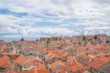 Fototapeta na wymiar Dubrovnik old town, World heritage travelling destination in Croatia