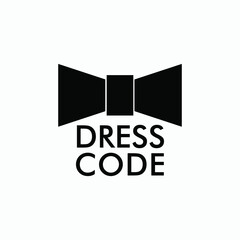 dress code icon vector