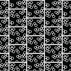 Vector doodle tile pattern.