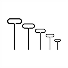 T Handle Allen Wrench, Hex Key