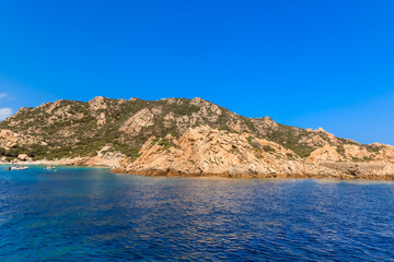 Fototapeta premium La Maddalena beach, Sardinian Emerald Coast, Italy.
