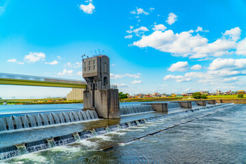 The local river in Kanagawa.