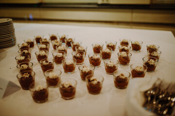 mousse au chocolat heart
