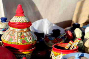 Handcrafted Water Pot Sculpture