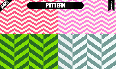 Simple colorful patterns. Vector illustration.