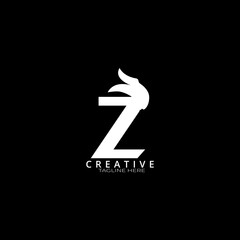 Simple Z letter logo design