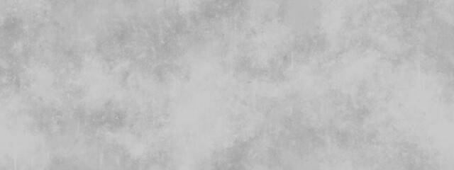 Plastered long panoramic concrete wall.