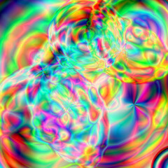 Fototapeta premium Abstract Psychodelic Vivid Rainbow Colorful, Wallpaper pattern paint, Flowing light strokes motion bright colorful smoke, Multicolor clouds, Rainbow cloudy pattern, Blurry gas, Foggy spectrum