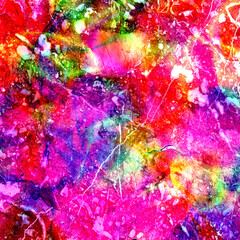 Abstract Psychodelic Vivid Rainbow Colorful, Wallpaper pattern paint, Flowing light strokes motion bright colorful smoke, Multicolor clouds, Rainbow cloudy pattern, Blurry gas, Foggy spectrum