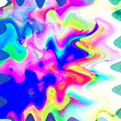 Abstract Psychodelic Vivid Rainbow Colorful, Wallpaper pattern paint, Flowing light strokes motion bright colorful smoke, Multicolor clouds, Rainbow cloudy pattern, Blurry gas, Foggy spectrum