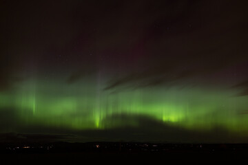 A magical display of the northern lights from central Scotland
