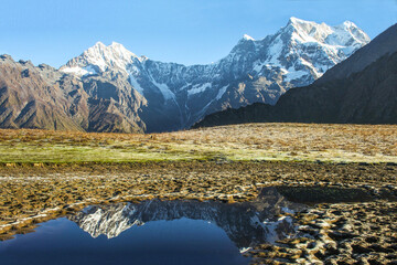 Mountain Reflection on the Lake