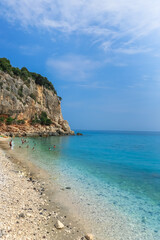 Cala Fuili beach in Cala Gonone, Sardinia, Italy