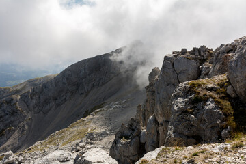 Fototapeta na wymiar La Tournette, Alpes franceses