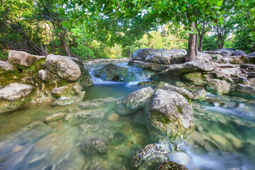 Obraz premium Twin Falls in Austin Tx