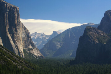 Glacier view point with half dome, Yosemite
