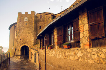 Capalbio, a picturesque village located in Tuscany, Italy.