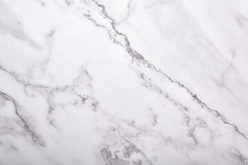 Marble patterned background for design template, White and gray texture of natural stone.
