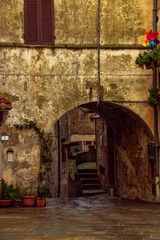 Plakat Capalbio, a picturesque village located in Tuscany, Italy.