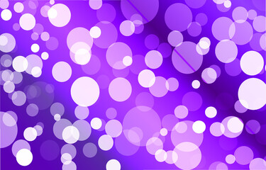 Bokeh background. Soft light effect wallpaper. Abstract background bokeh blurred. Shiny bokeh light effect. Vector illustration.