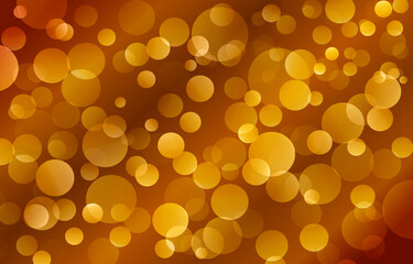 Bokeh background. Soft light effect wallpaper. Abstract background bokeh blurred. Shiny bokeh light effect. Vector illustration.
