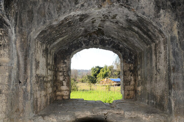 Obraz premium Old Ruins of A Church