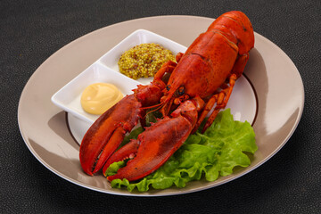 Luxury Lobster with sauce