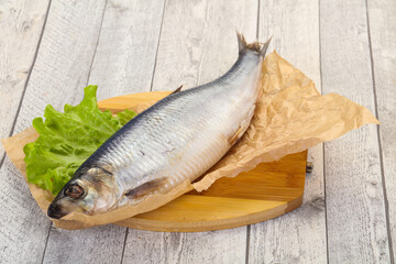 Salted herring fish