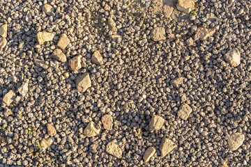 abstract textured background of stones yellow cobblestones
