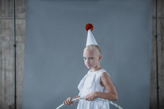 circus gymnast girl