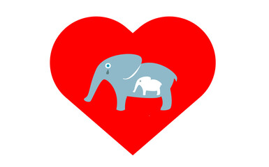 Pregnant elephant and baby killed after eating pineapple filled with firecrackers vector
