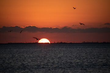 Sunset on South Padre Island