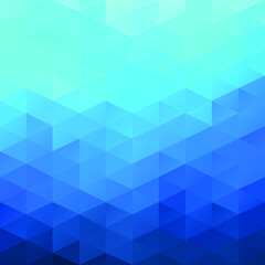 Blue Grid Mosaic Background, Creative Design Templates