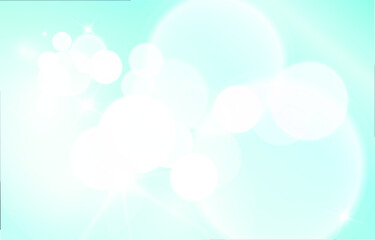 Bokeh background. Soft light effect wallpaper. Abstract background bokeh blurred. Shiny bokeh light effect. Vector illustration.