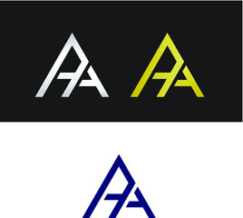 Double letter A logo