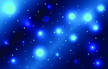 Obraz premium Bokeh background. Soft light effect wallpaper. Abstract background bokeh blurred. Shiny bokeh light effect. Vector illustration.