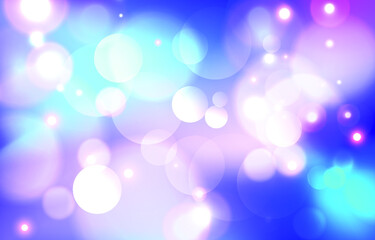 Fototapeta premium Bokeh background. Soft light effect wallpaper. Abstract background bokeh blurred. Shiny bokeh light effect. Vector illustration.