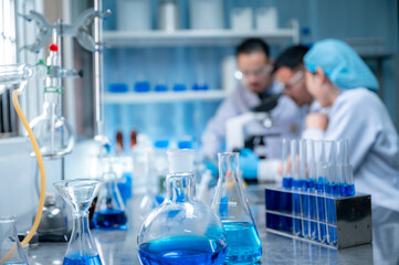 Chemical scientist Is developing an antiseptic from alcohol, alcohol product for anti-virus COVID-19