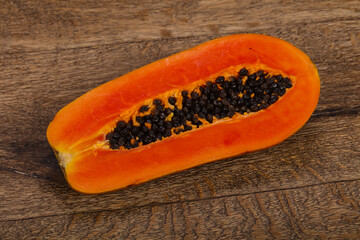 Tasty delicous ripe fruit Papaya