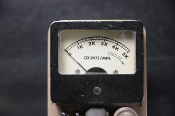 Geiger counter readout