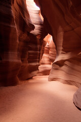 Upper Antelope Canyon mit Lightbeams, Page, Roadtrip, Slot Canyon