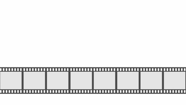 Film strip abstract video background