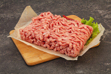 Minced meat - pork and beef