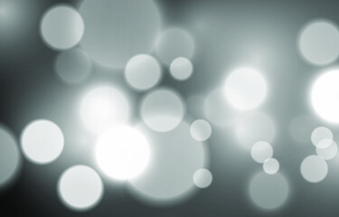 Soft blue bokeh background. Soft blur light effect wallpaper. Abstract background bokeh blurred. White shiny bokeh light effect. Vector illustration.