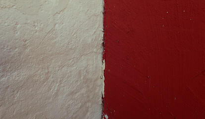 Missing attention while painting a wall