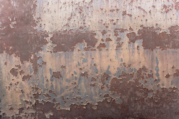 old devastated scratched concrete and steel wallpaper