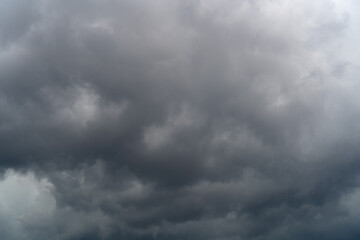 Fototapeta premium A thunderstorm is approaching.