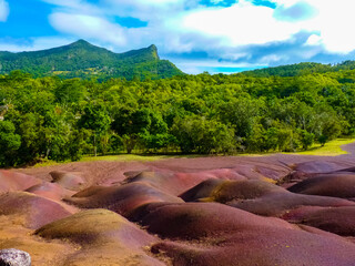 Chamarel Seven Coloured Earths, Chamarel, Mauritius Island