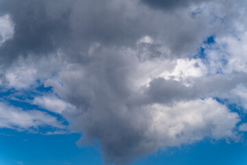 Beautiful fluffy clouds.